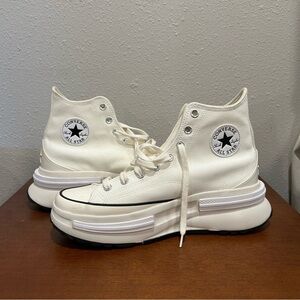 Converse Men Run Star Legacy CX Cream High-Top Sneakers